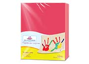 Papel Cortado Eurocolors Carta Rojo C/100