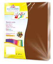 Papel Cortado Eurocolors Carta Cafe C/100