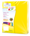 Papel Cortado Eurocolors Carta Amarillo Neon C/100