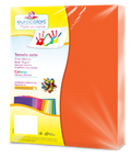 Papel Cortado Eurocolors Carta Naranja Neon C/100