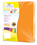 Papel Cortado Eurocolors Carta Papaya Neon C/100