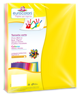 Papel Cortado Eurocolors Carta ArcoiriS Neon C/100