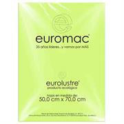 Papel Lustre Euromac 50x70" Verde Nilo 24 Hojas