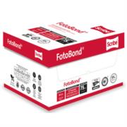 Papel Cortado Scribe Fotobond Carta 95% de Blancura 75gr Caja C/5000 Hojas